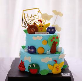 消消乐定制蛋糕