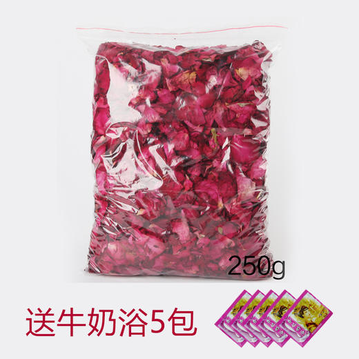 玫瑰干花瓣【泡脚花辨、泡澡花辨、场景花辨】 商品图1