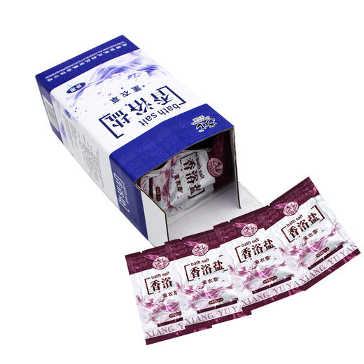 金凯龙-薰盐衣草浴（30克*40袋）【足浴盐、泡脚盐、搓脚盐】 商品图3