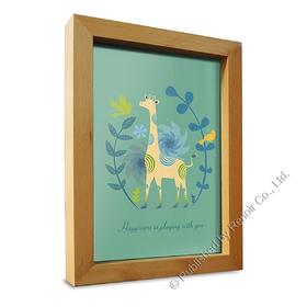 拼图爱现框(柚木色)/54片