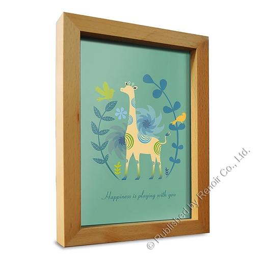 拼图爱现框(柚木色)/54片 商品图0