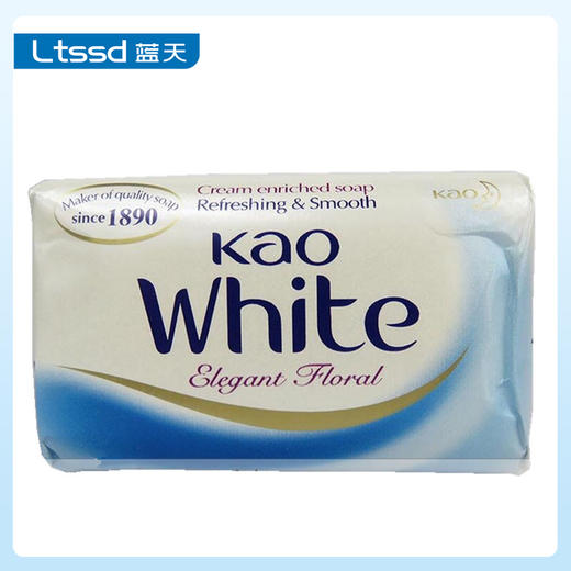花王奶白香皂优雅花香（130g*3）【20064600】 商品图0