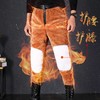 男士皮裤加绒加厚保暖皮裤中老年宽松摩托车皮裤男裤冬季 商品缩略图5