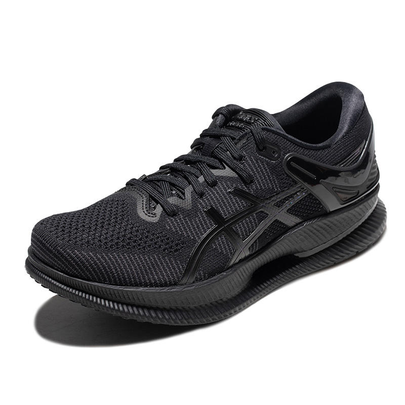 【包税】亚瑟士asics 纯黑metaride 男款顶配长跑提速高效省力跑步鞋
