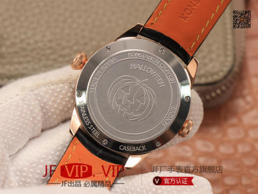 TW俄罗斯小丑【最高版本V3S真功能快调月相】与原版同步，【"突破"钟表行业年度大作】，直径42mmX11.8mm，全自动精工机械，男士腕表，皮表带，自动机械机芯，密底。 商品图6