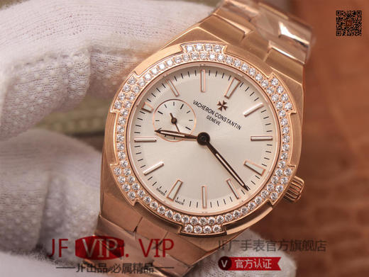 江诗丹顿纵横四海系列OVERSEAS女款小号型v2版钢带款，表径36×10.8mm ，CITIZEN8系列改Cal.5300机芯，女士腕表，精钢表带，自动机械机芯，透底 商品图3