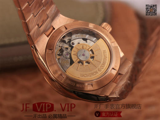 江诗丹顿纵横四海系列OVERSEAS女款小号型v2版钢带款，表径36×10.8mm ，CITIZEN8系列改Cal.5300机芯，女士腕表，精钢表带，自动机械机芯，透底 商品图6