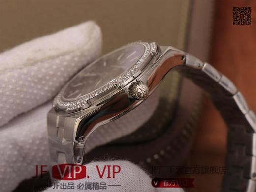 江诗丹顿纵横四海系列OVERSEAS女款小号型v2版钢带款，表径36×10.8mm ，CITIZEN8系列改Cal.5300机芯，女士腕表，精钢表带，自动机械机芯，透底 商品图4