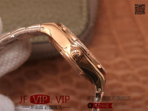 江诗丹顿纵横四海系列OVERSEAS女款小号型v2版钢带款，表径36×10.8mm ，CITIZEN8系列改Cal.5300机芯，女士腕表，精钢表带，自动机械机芯，透底 商品图4