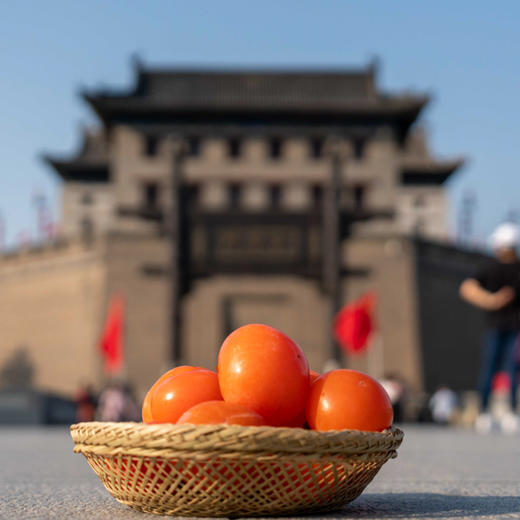 【陕西火晶柿子】| 丰腴多汁、皮薄如纸、每一个都清凉爽口，香甜如蜜 商品图2