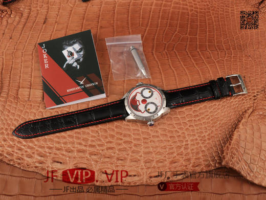 TW俄罗斯小丑【最高版本V3S真功能快调月相】与原版同步，【"突破"钟表行业年度大作】，直径42mmX11.8mm，男士腕表，皮表带，自动机械机芯，密底。 商品图9