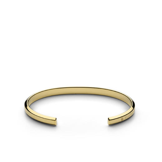 北京仓｜Skultuna-Icon-抛光金色 窄款 手镯（男女同款）［瑞典设计师］ 商品图2