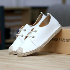 【买麻鞋，雅路人】防脚臭，春夏款雅路人手工千层底布鞋亚麻底女鞋千层底布鞋女181012W