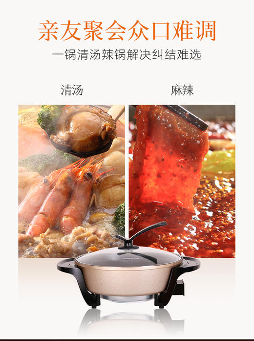 九阳（Joyoung）电火锅JK-50H9JPY带授权招加盟代理 商品图2