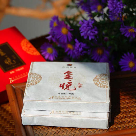新品2019年玺悦•九宫格熟茶 优质普洱熟茶 石昆牧老师定制 便携装 商品图1