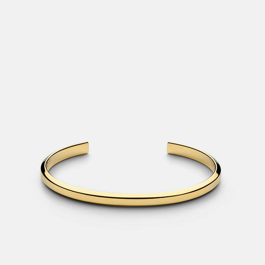 北京仓｜Skultuna-Icon-抛光金色 窄款 手镯（男女同款）［瑞典设计师］ 商品图1