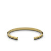北京仓｜Skultuna-Icon-磨砂金色 窄款 手镯（男女同款）［瑞典设计师］ 商品缩略图0