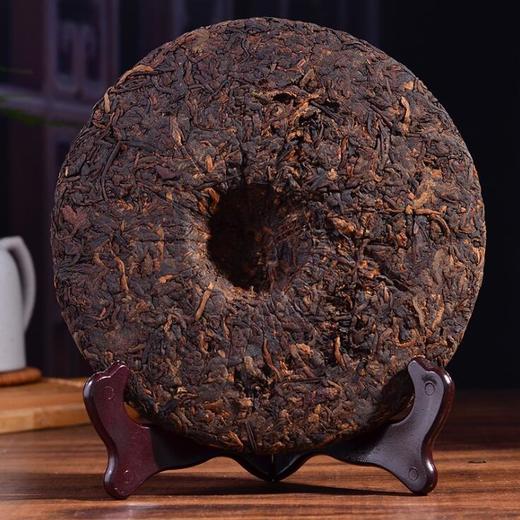 普洱茶熟茶 饼茶 云南陈年宫廷普洱熟茶 357克 商品图3