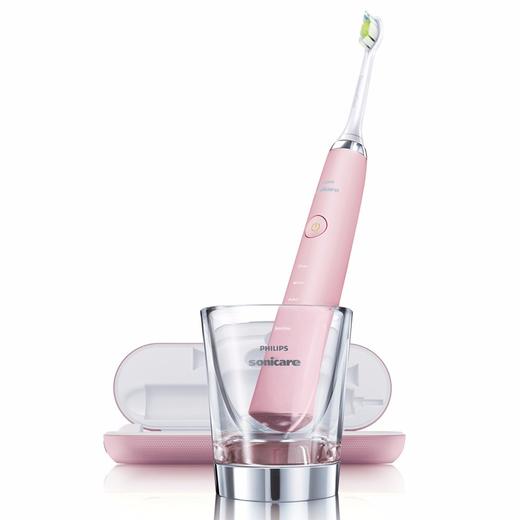 【精品推荐】PHILIPS/飞利浦 电动牙刷成人充电声波震动情侣牙刷钻石亮白型 HX9362/67奢宠粉钻JPY带授权招加盟代理 商品图8