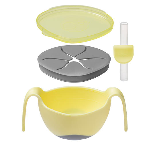 澳洲 B.box三合一婴儿辅食碗婴儿吸管碗儿童餐具训练学食碗零食碗 商品图1