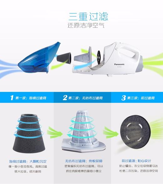 松下 真空吸尘器 功率：400W/重量：1.6kgJPY带授权招加盟代理 商品图5