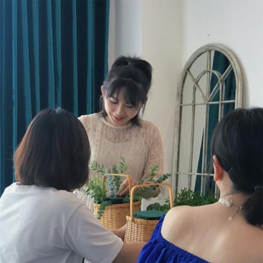 手提花篮插花花艺沙龙 商品图4