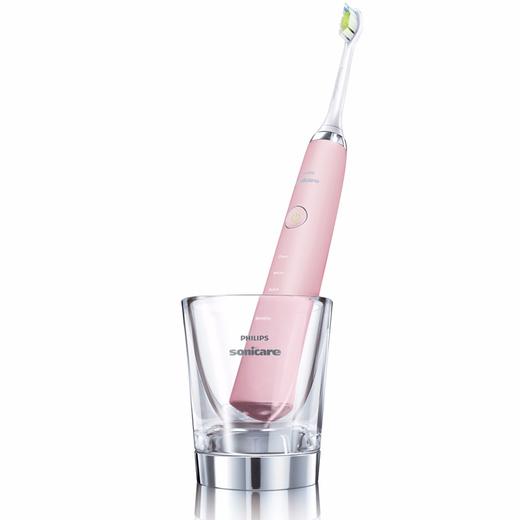 【精品推荐】PHILIPS/飞利浦 电动牙刷成人充电声波震动情侣牙刷钻石亮白型 HX9362/67奢宠粉钻JPY带授权招加盟代理 商品图9