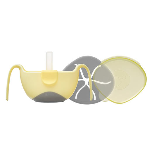 澳洲 B.box三合一婴儿辅食碗婴儿吸管碗儿童餐具训练学食碗零食碗 商品图0