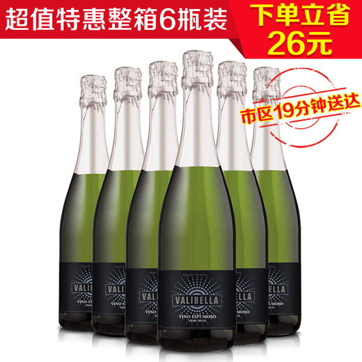 西班牙银色活力半干白起泡葡萄酒750ml(6瓶装) 商品图0