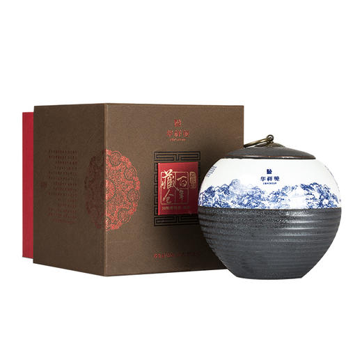 华祥苑 百年藏仓 10年陈癸未陈藏 普洱熟茶 礼盒装200g 商品图0