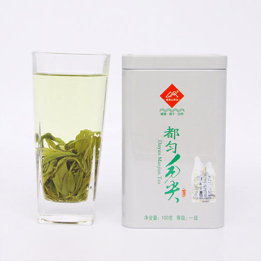 【黔南好物】都匀毛尖都匀茗泉山茶 一级罐装100g/200g 商品图3