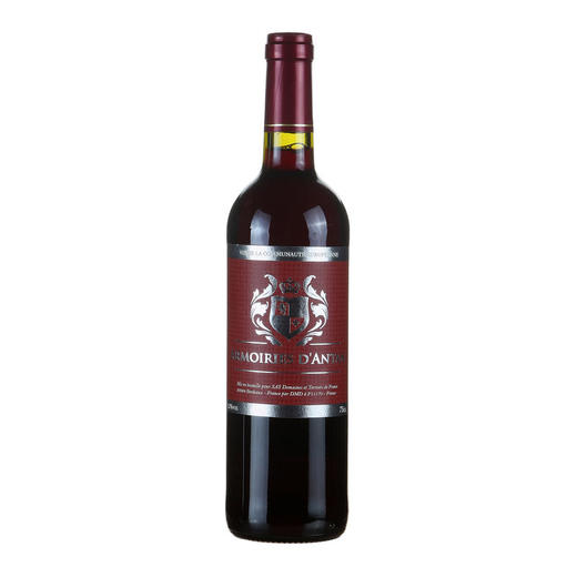 法国爱之徽章干红750ml(6瓶装)（送6只杯子+醒酒器） 商品图1