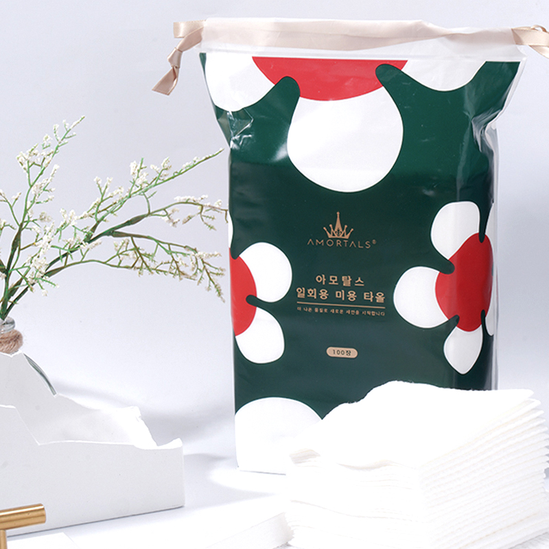 【全球名品 | 彩妆馆】AMRTALS/amrtals 尔木萄云感洁面巾 一次性洗脸巾 棉柔湿毛巾 柔软亲肤 100张/包