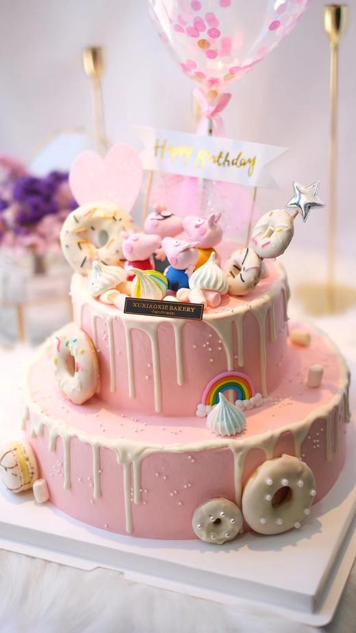 双层蛋糕拍这里。（配蜡烛，夹心和款式请备注留言）毕业季蛋糕。 商品图1