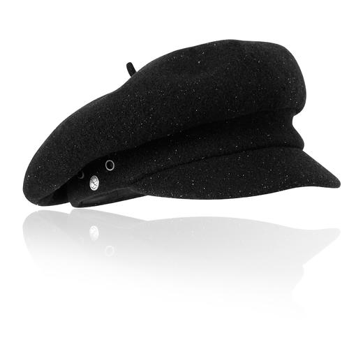 北京仓｜LAULHERE-URSA-黑金色-邮差帽［法国设计师］ 商品图0