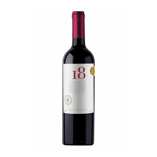 智利爱8赤霞珠干红750ml(6瓶装)（送6只杯子+醒酒器） 商品图1