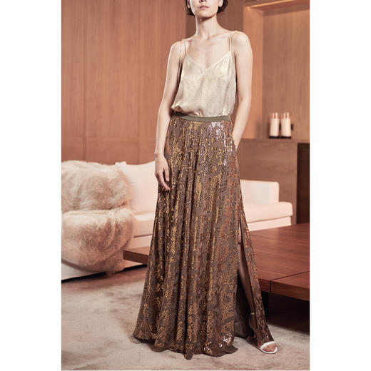 CG｜Sequin Sabrina Maxi Skirt [亮片提花半裙] 商品图1