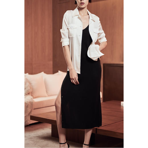 CG｜Marta Silk Jacket [真丝衬衫外套] 商品图2