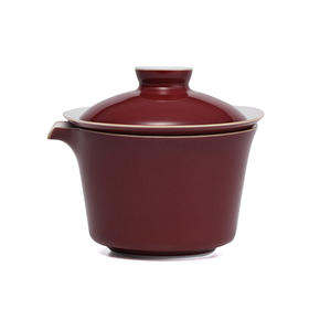 景德镇陶瓷功夫茶具套组.季红五件套