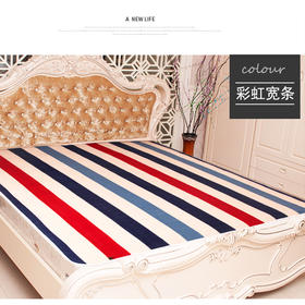 双人电热毯（颜色随机）热垫1.5*1.2