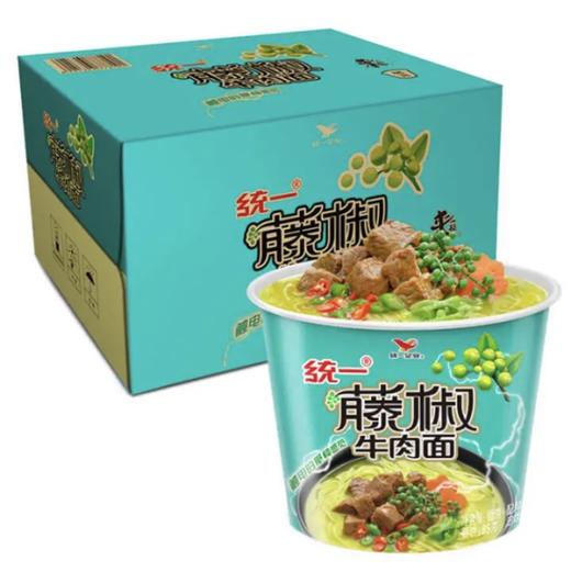 統一方便麵來一桶藤椒牛肉麵105g