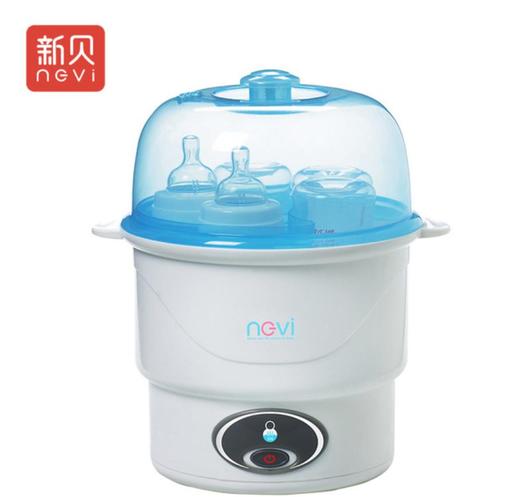 【消毒锅】新贝奶瓶消毒器婴儿不锈钢消毒锅防干烧宝宝一键式消毒器 商品图0