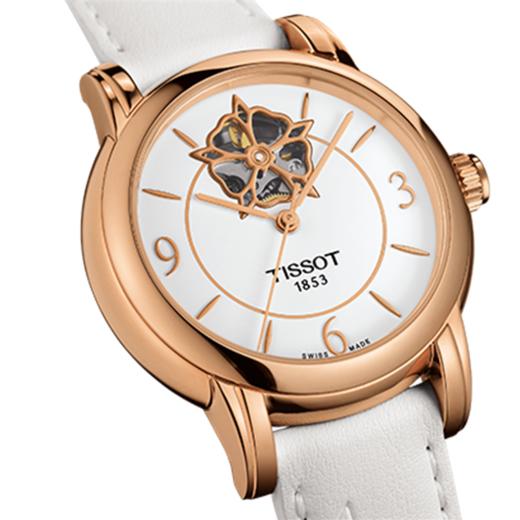天梭 TISSOT 心媛系列T050.207.37.017.04皮带80机芯机械女表 商品图2