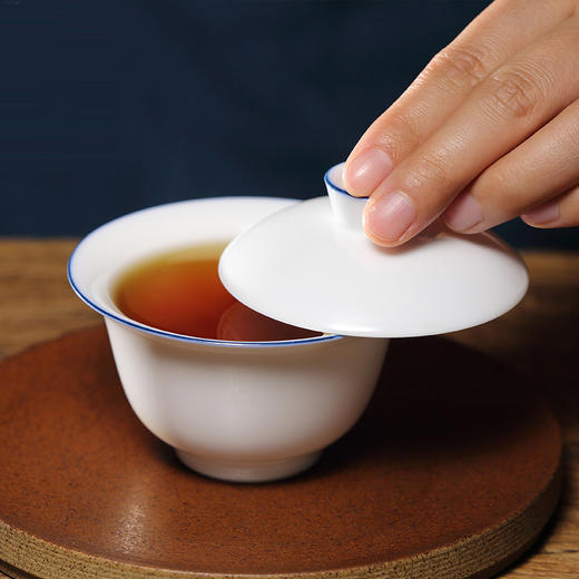 景德镇陶瓷功夫茶具套组.季红五件套 商品图1