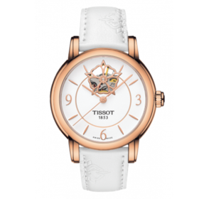 天梭 TISSOT 心媛系列T050.207.37.017.04皮带80机芯机械女表