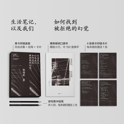 生活笔记，以及我们如何找到被拒绝的幻觉（知名摇滚乐手+文学创作者杨海崧个人诗作集结） 商品图2