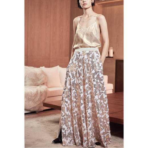 CG｜Sequin Sabrina Maxi Skirt [亮片提花半裙] 商品图2