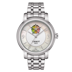 天梭 TISSOT 心媛系列钢带80机芯机械女士腕表 T050.207.11.117.05