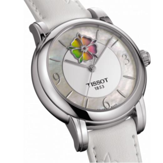 天梭 TISSOT 心媛系列T050.207.17.117.05 皮带80机芯女士腕表 商品图1
