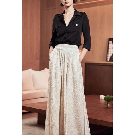 CG｜Marta Silk Jacket [真丝衬衫外套] 商品图3